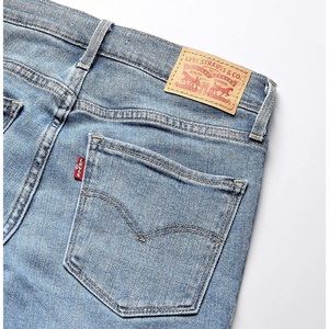 High waisted levi jeans